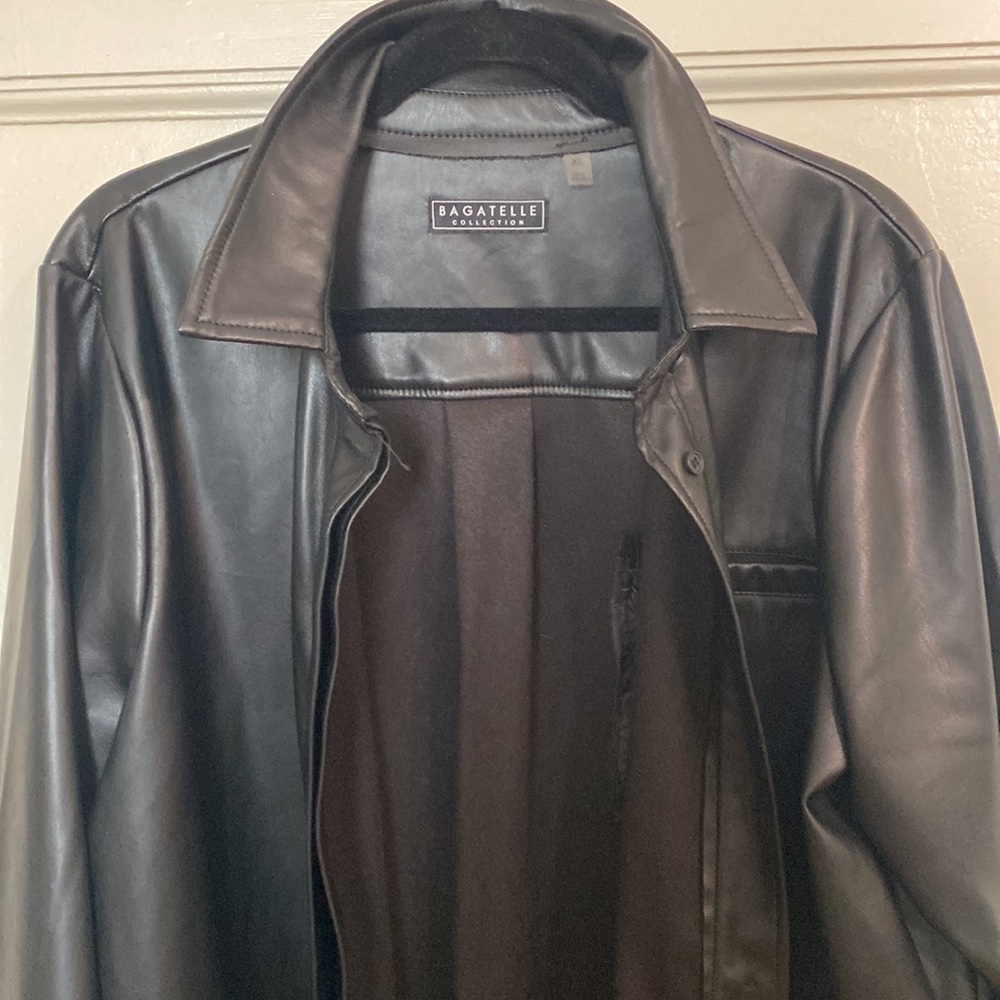Faux Leather Jacket - Picture 4 of 7